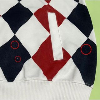 FRED PERRY トラックジャケット アーガイルチェック柄 月桂樹 80s-