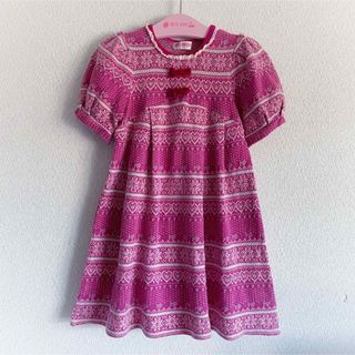 メゾピアノ 子供 ワンピース(女の子)(ピンク/桃色系)の通販 900点