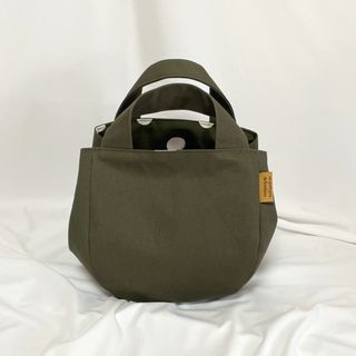 ハンドメイド ジョイントバッグmini *カーキ*の通販 by choshiko's