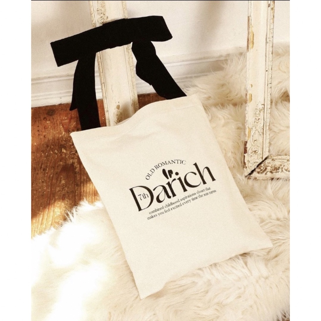 Darich - ダーリッチ 7周年ノベルティ ベロアリボントート の通販 by Darich - ダーリッチ 7周年ノベルティ ベロアリボントート の通販 by