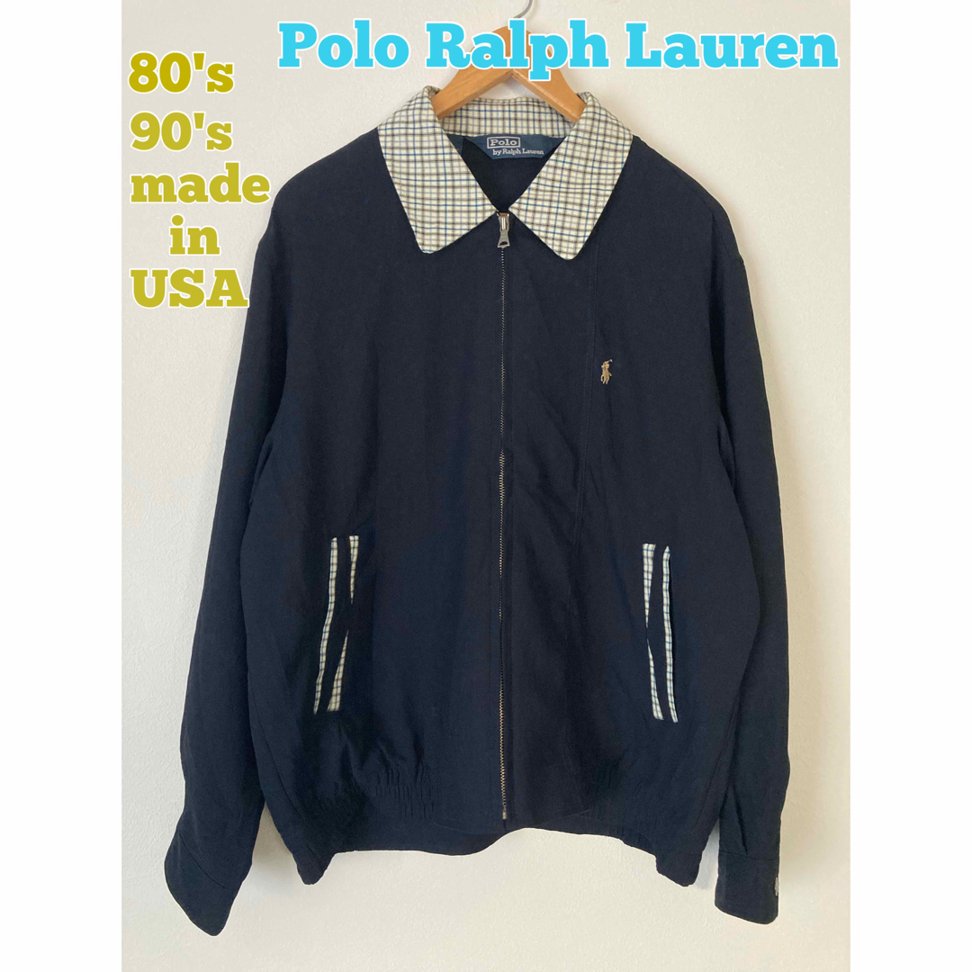 Polo Ralph Lauren スイングトップ　ブルゾン　USA製　80's | フリマアプリ ラクマ