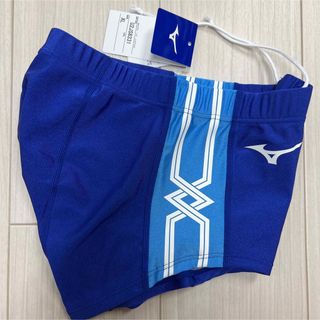 ミズノ 女子陸上レーシングショーツ XLサイズ サーフブルー×ホワイト 新品