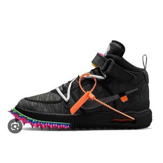 オフホワイト(OFF-WHITE)の28.0 試着のみ NIKE×off-white AIR FORCE 1 MID(スニーカー)