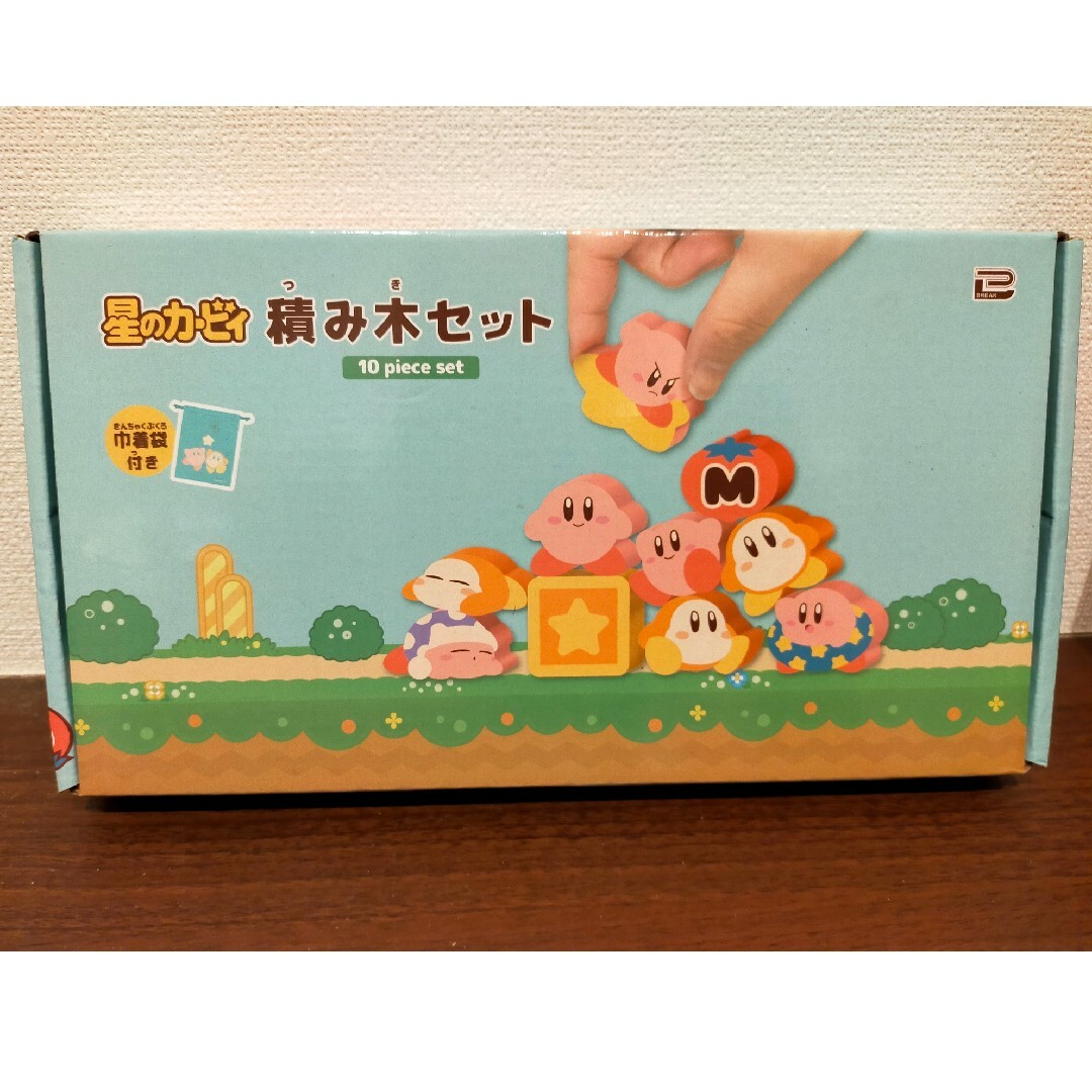 星のカービィ積み木セット エンタメ/ホビーのおもちゃ/ぬいぐるみ(キャラクターグッズ)の商品写真