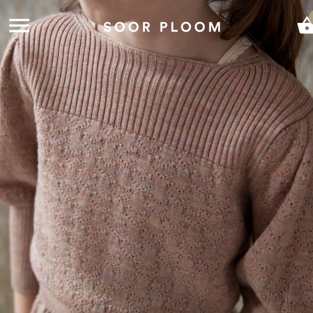 SOOR PLOOM - soor ploom Winona Pullover skirt SET 6yの通販 by emma ...