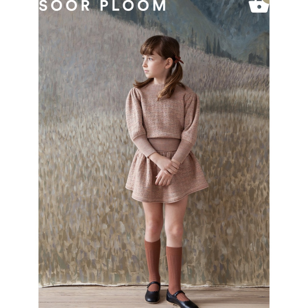 キッズ/ベビー/マタニティsoor ploom  Winona Pullover skirt SET 6y