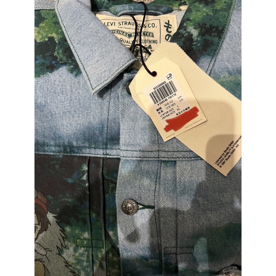 LEVI'S もののけ姫 リーバイス San&Wolf Jacket XL