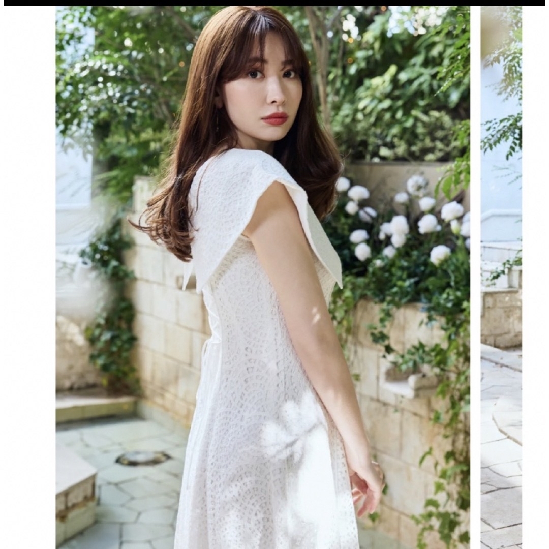 Her lip to - Herlipto ☆como back lace-up dress の通販 by Her lip to - Herlipto ☆como back lace-up dress の通販 by