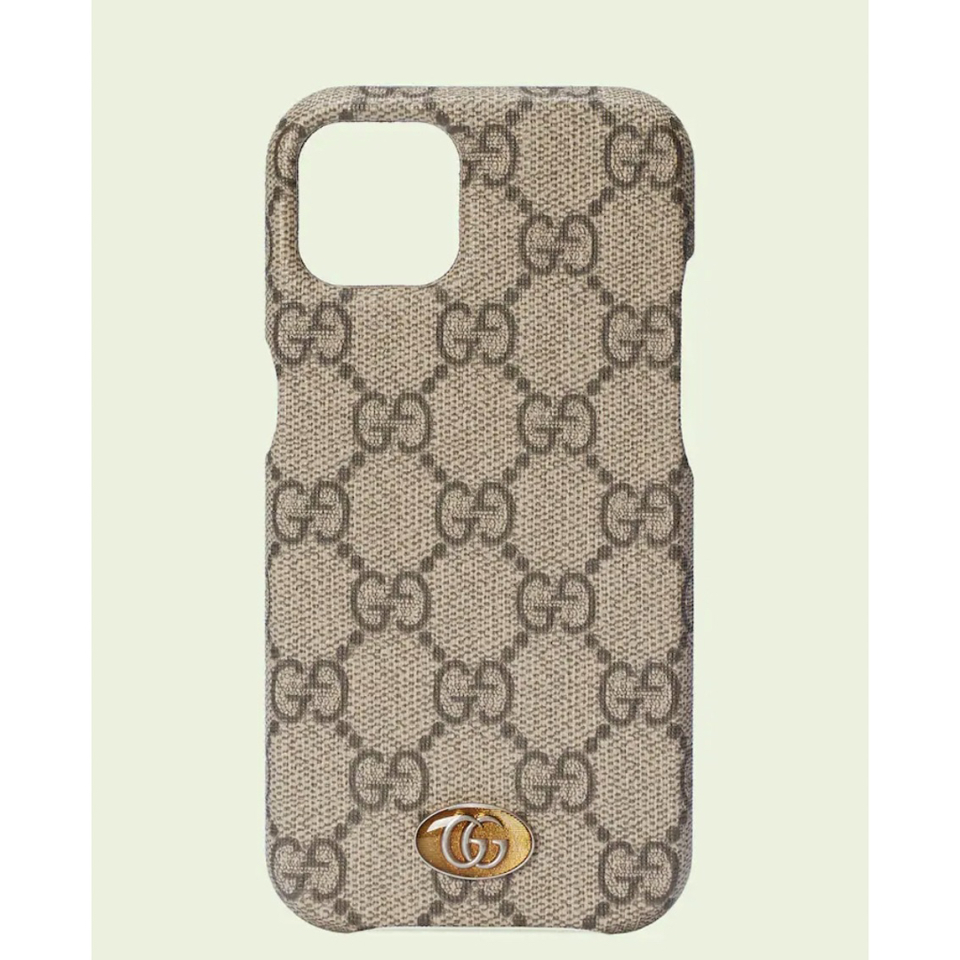 Gucci(グッチ)のグッチIPHONE 12ケース ¥ 46,200 正規品【送料無料　即日発送】 スマホ/家電/カメラのスマホアクセサリー(iPhoneケース)の商品写真