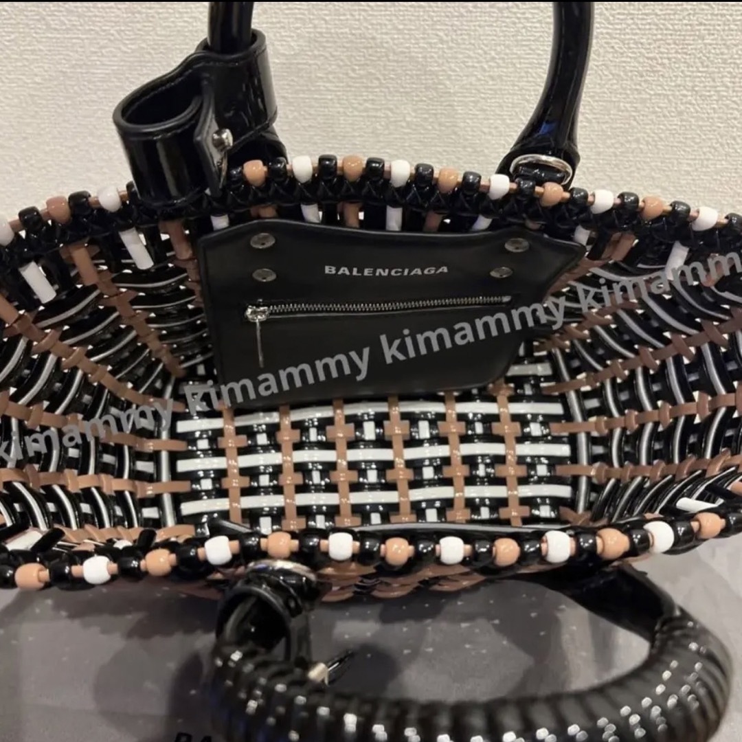 Balenciaga(バレンシアガ)のバレンシアガ BALENCIAGA BISTRO XS／ビストロ レディースのバッグ(かごバッグ/ストローバッグ)の商品写真