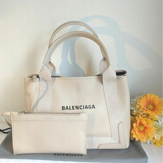 バレンシアガ(Balenciaga)の新品 BALENCIAGA ネイビー カバス S ハンドバッグ 2wayバッグ(トートバッグ)