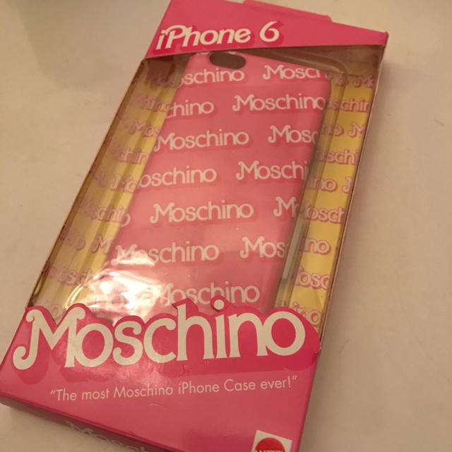 MOSCHINO(モスキーノ)のMOSCINO＊iPhoneケース6.6s スマホ/家電/カメラのスマホアクセサリー(iPhoneケース)の商品写真