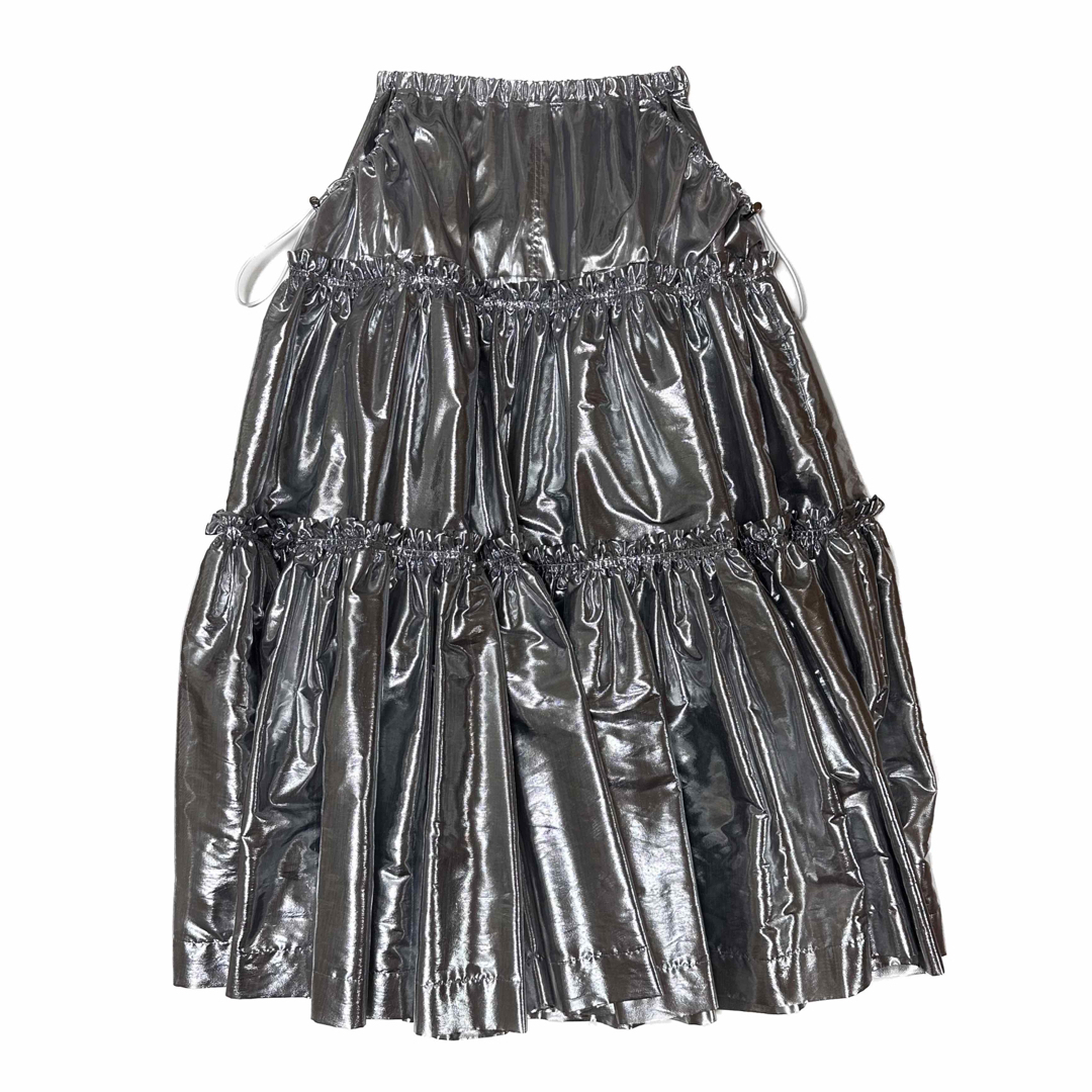 litmus HerPraha Silver skirt レディースのスカート(ロングスカート)の商品写真