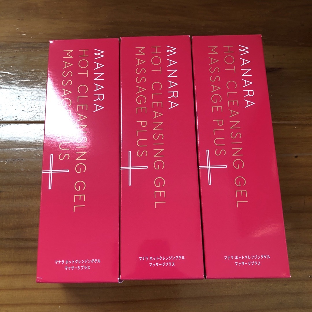 【新品未使用】MANARA　マナラ　 ホットクレンジング　3本セット