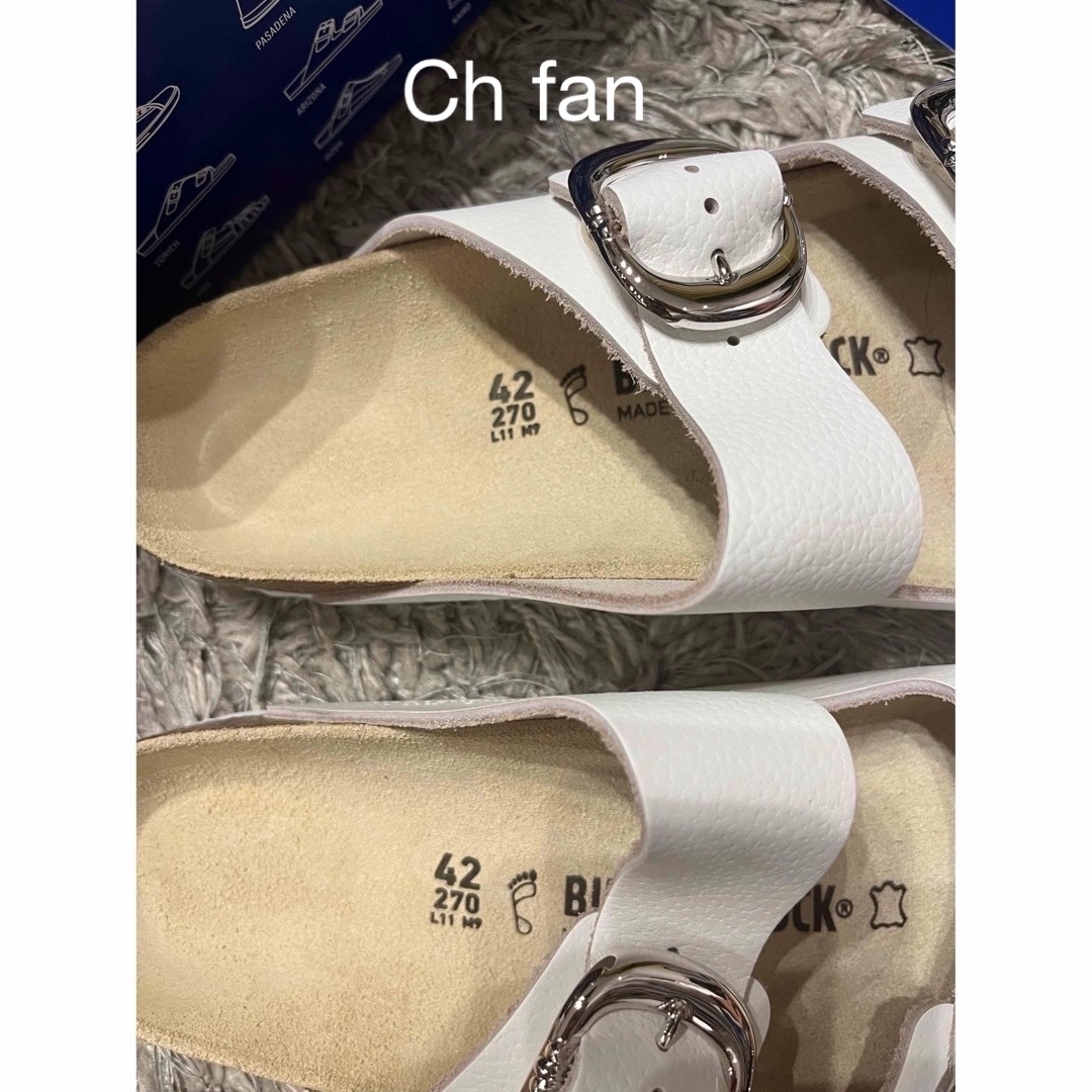 Chrome Hearts(クロムハーツ)のクロムハーツ✖️ビルケン　サンダル　未使用品 メンズの靴/シューズ(サンダル)の商品写真