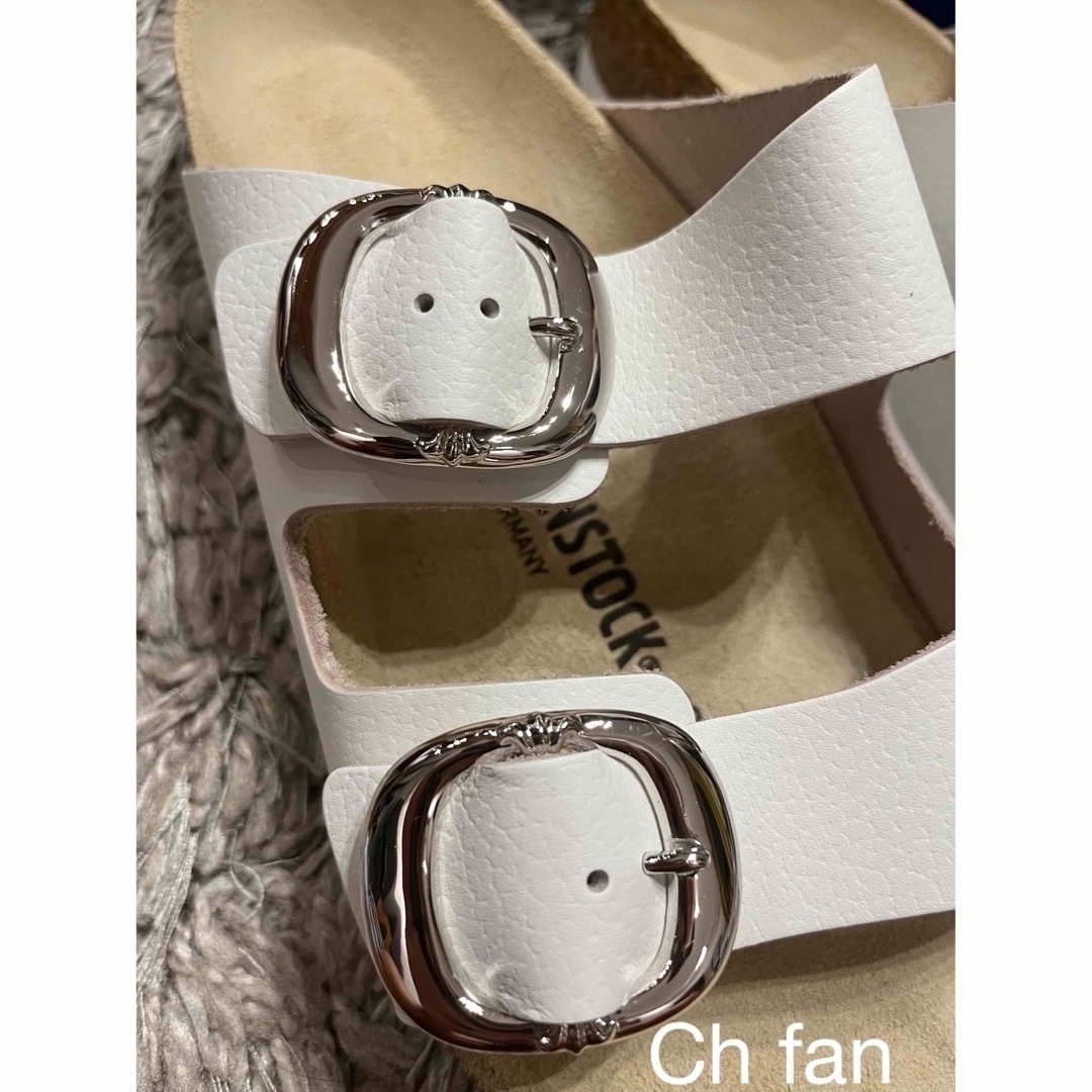 Chrome Hearts(クロムハーツ)のクロムハーツ✖️ビルケン　サンダル　未使用品 メンズの靴/シューズ(サンダル)の商品写真
