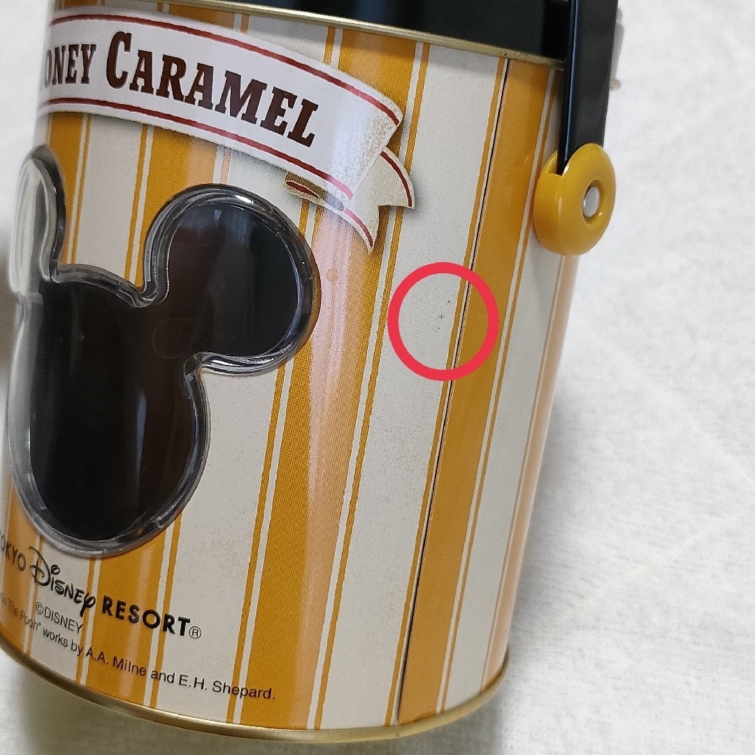 Disney(ディズニー)のDisneyポップコーン缶 エンタメ/ホビーのおもちゃ/ぬいぐるみ(キャラクターグッズ)の商品写真