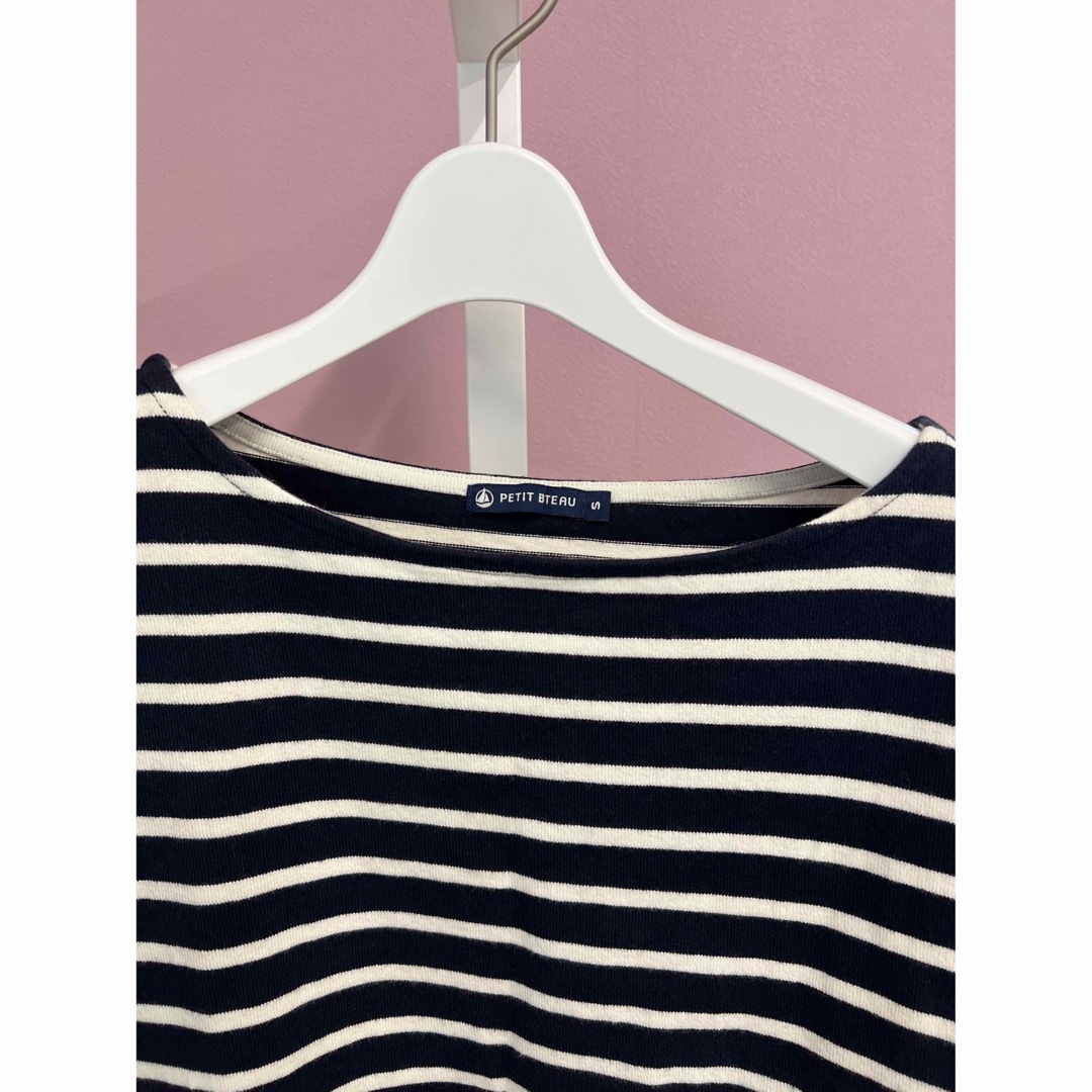 PETIT BATEAU(プチバトー)のPETIT BATEAU プチバトー　ボーダーTシャツ レディースのトップス(Tシャツ(半袖/袖なし))の商品写真