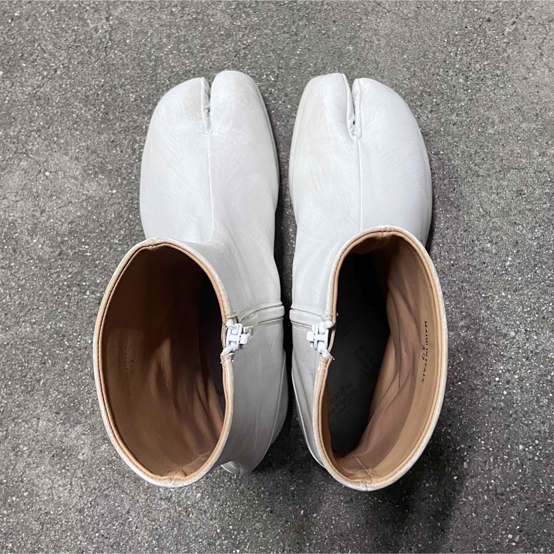 MAISON MARGIELA 4ステッチ ポインテッドトゥ レザーブーツ 36