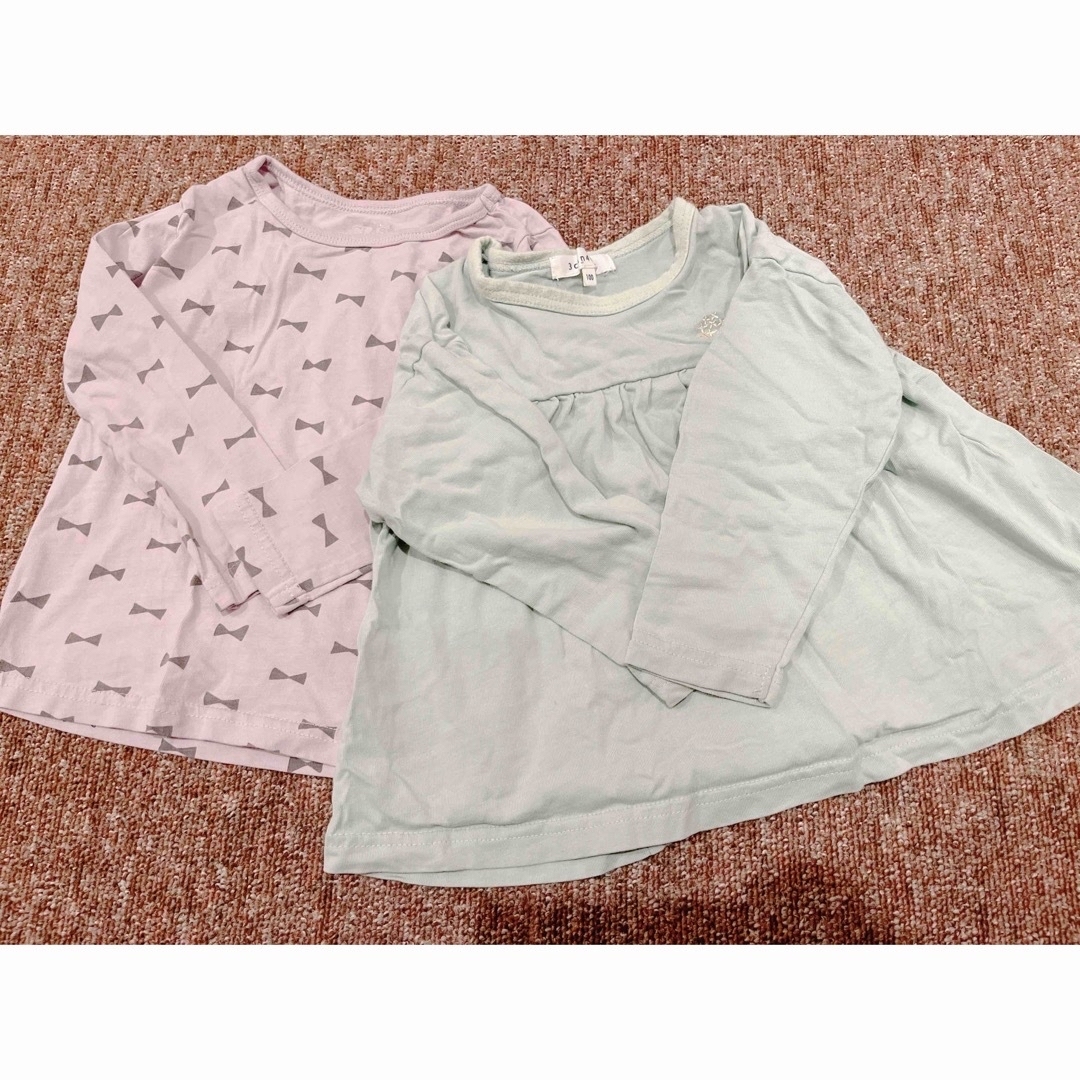 3can4on(サンカンシオン)の☆専用☆ロンT  4枚セット キッズ/ベビー/マタニティのキッズ服女の子用(90cm~)(Tシャツ/カットソー)の商品写真