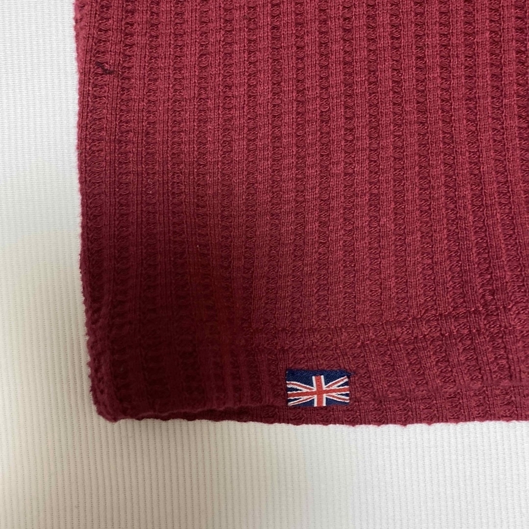 Norton(ノートン)の新品未使用　ノートン　Norton 両面刺繍プリント　ワッフルロンT エンジS メンズのトップス(Tシャツ/カットソー(七分/長袖))の商品写真