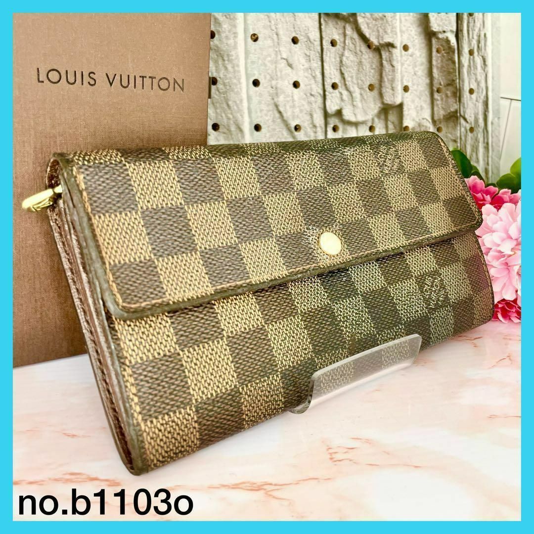 LOUIS VUITTON - 【人気】ブランド ルイヴィトン ダミエ 長財布 ...