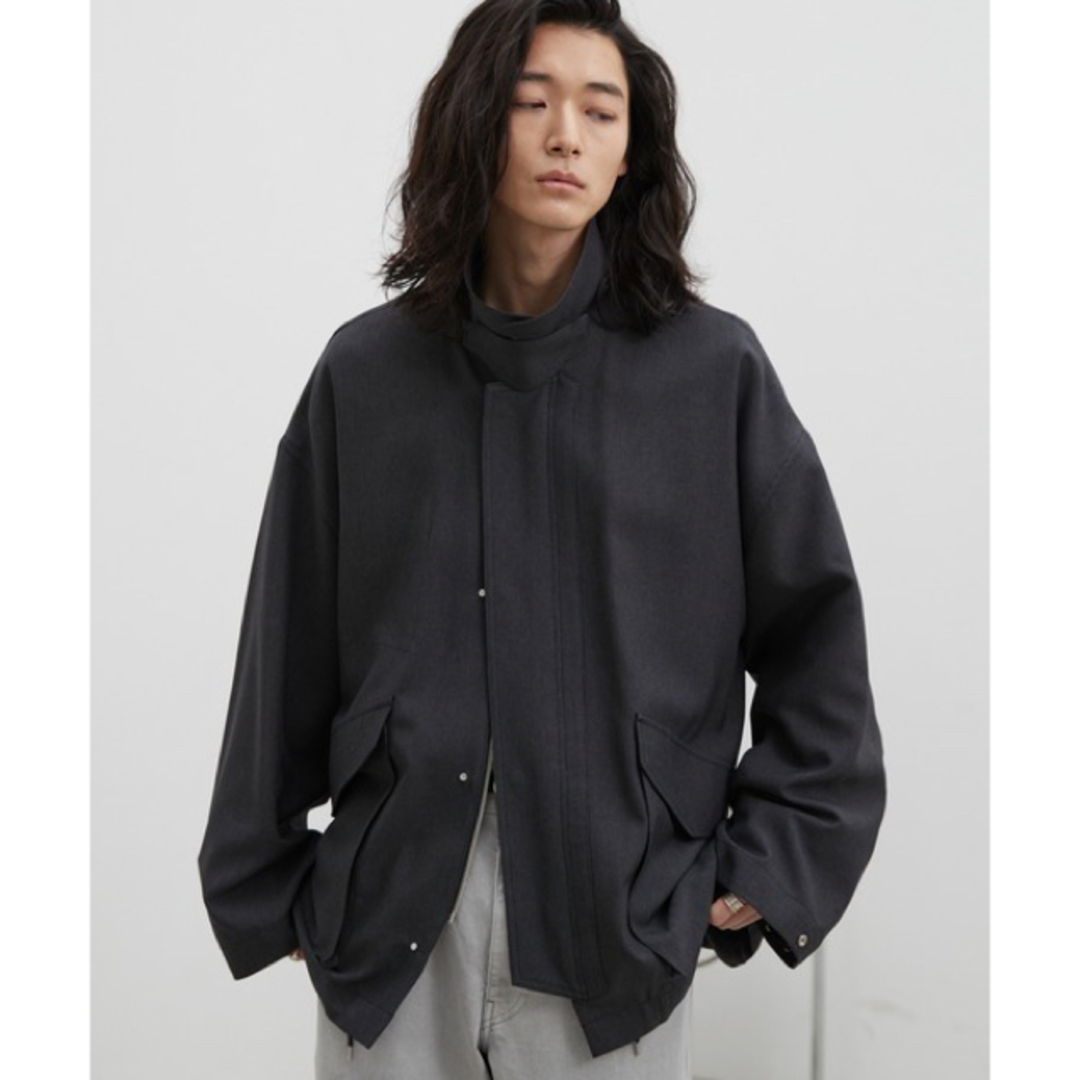 LIDNM(リドム)の【ほぼ新品】 LIGHT WEIGHT WIDE FLIGHT BLOUSON メンズのジャケット/アウター(ブルゾン)の商品写真