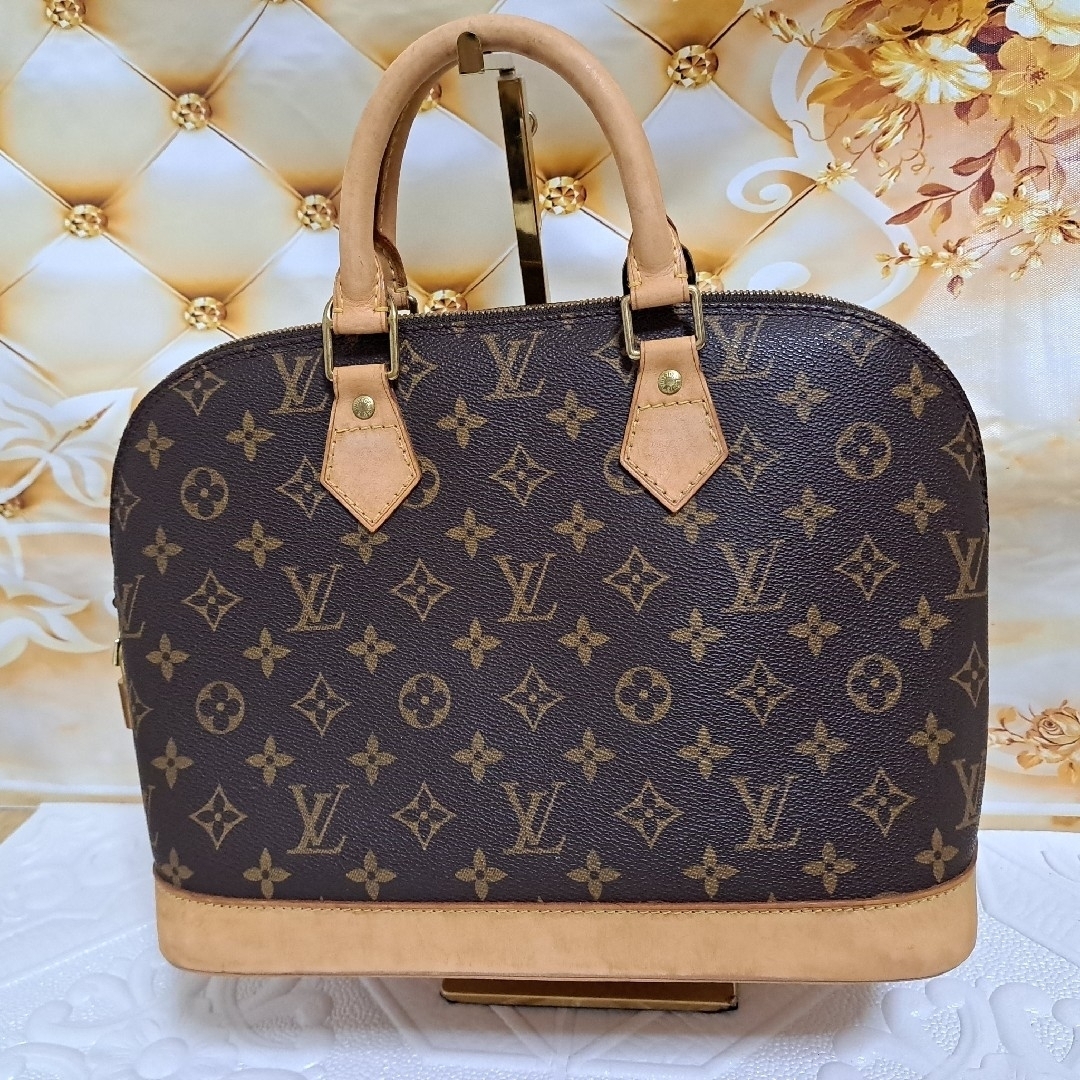 ルイヴィトン　ハンドバック　アルマ　モノグラム　LOUIS VUITTON