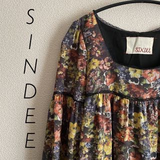 シンディー(SINDEE)のSINDEE 花柄 ボタニカル 2way チュニック ワンピース(チュニック)