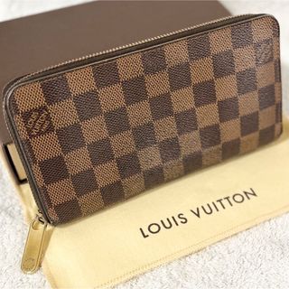 ルイヴィトン(LOUIS VUITTON)のルイヴィトン　ダミエ　ジッピーウォレット　箱、保存袋付き(長財布)