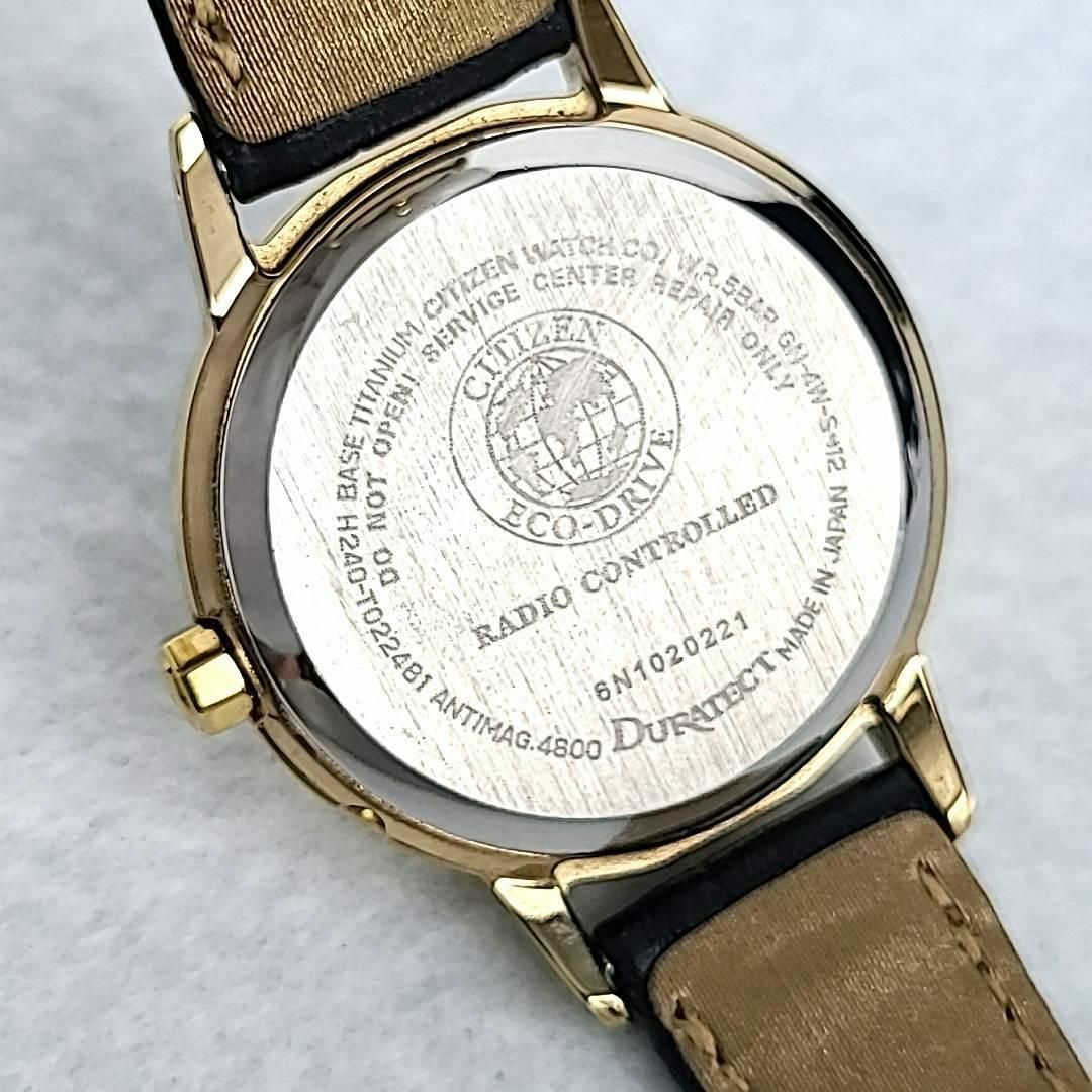 □【ほぼ新品】CITIZEN クロスシー ラウンド ローマン ティタニアライン-