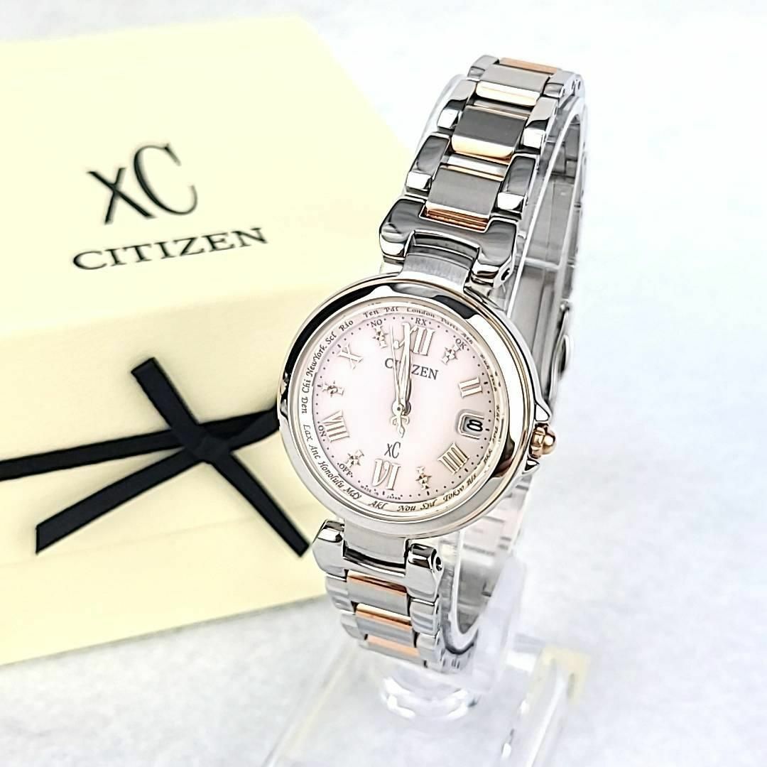 □【ほぼ新品】CITIZEN ハッピーフライト ローマン ラウンド - 腕時計