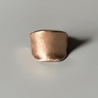 アメリヴィンテージ(Ameri VINTAGE)のSlash wide matte ring gold No.1139(リング(指輪))