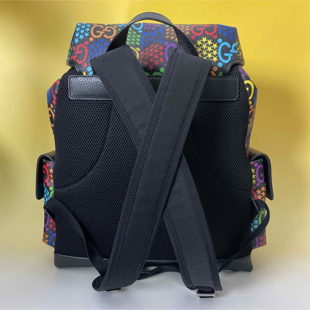 Gucci - Gucci 極美品 GG バックパック サイケデリック マルチ