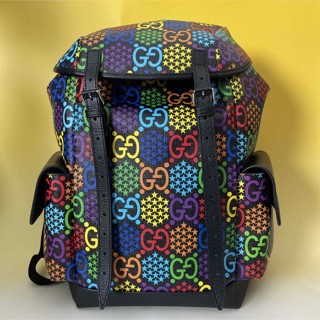 Gucci - Gucci 極美品 GG バックパック サイケデリック マルチ