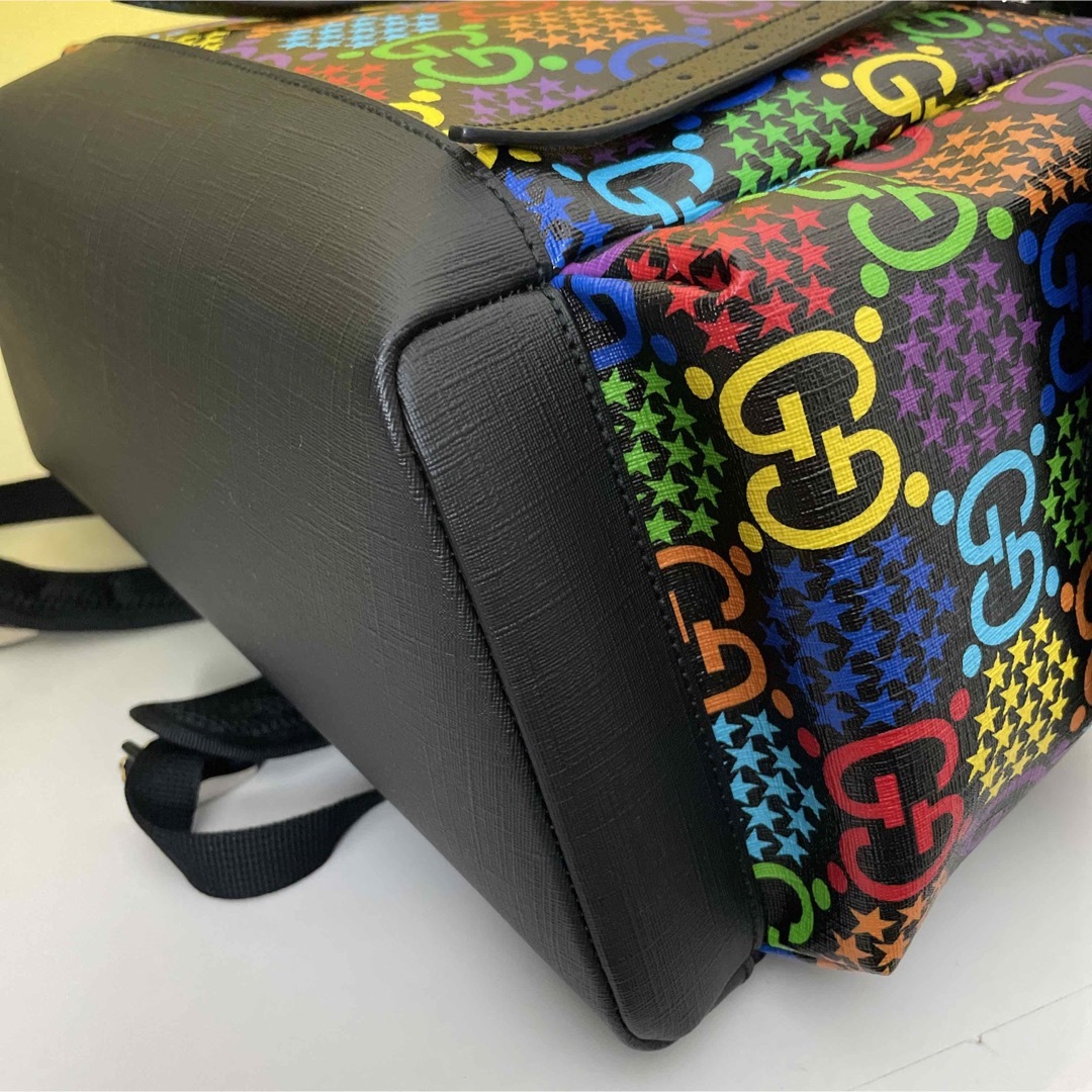 Gucci - Gucci 極美品 GG バックパック サイケデリック マルチ
