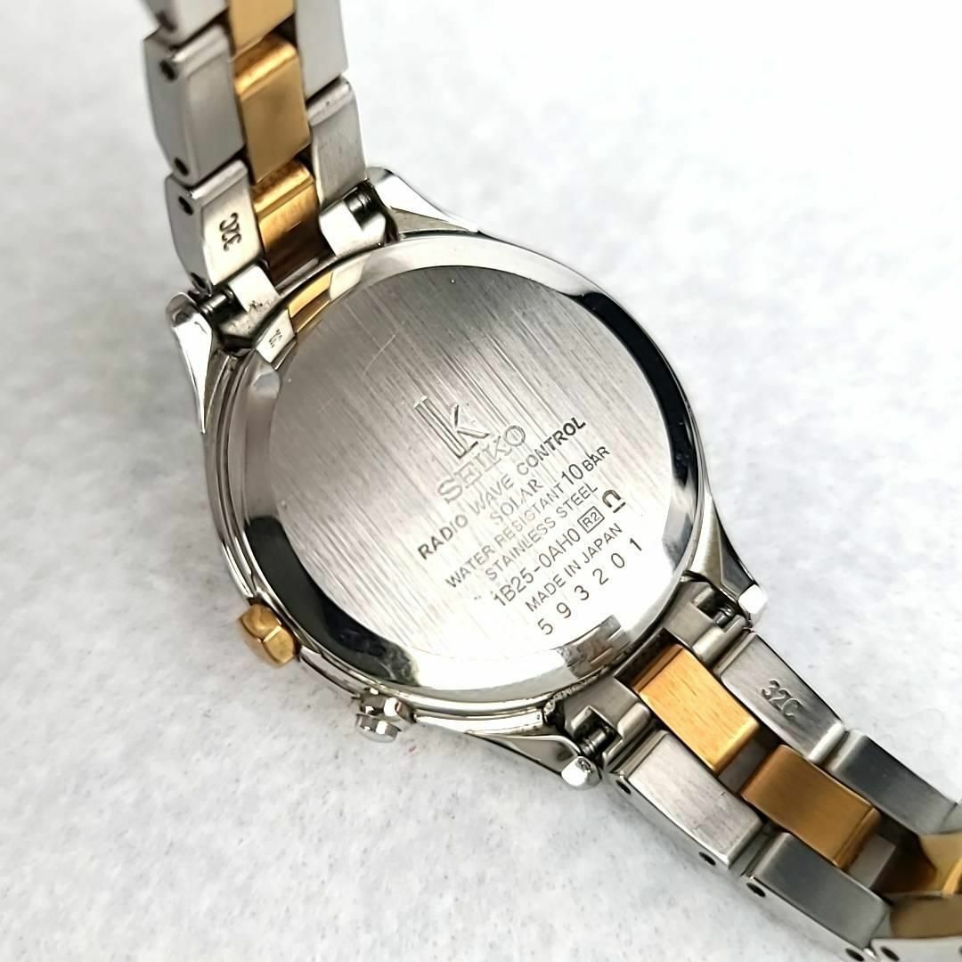 □【美品稼働品】SEIKO ルキア ピンク文字盤 ラウンド ラッキー