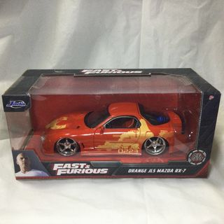 ワイルド・スピード ORANGE JLS MAZDA RX-7 JADA(ミニカー)