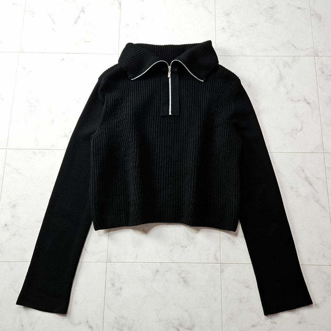 【新品】フォクシー Knit Top "Audrey" ブラックブラック 38