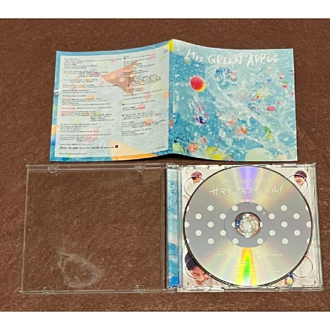 Mrs.GREEN APPLE サママ・フェスティバル! 初回限定 CD DVD Mrs.GREEN APPLE サママ・フェスティバル! 初回限定 CD DVD