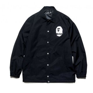 F.C.R.B. - 19ss fcrb×bape「コーチジャケット」XL ブラック 状態良好 ...