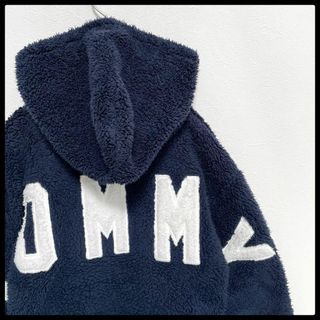 TOMMY HILFIGER - TOMMY HILFIGER 美品 フリースジップパーカーの通販