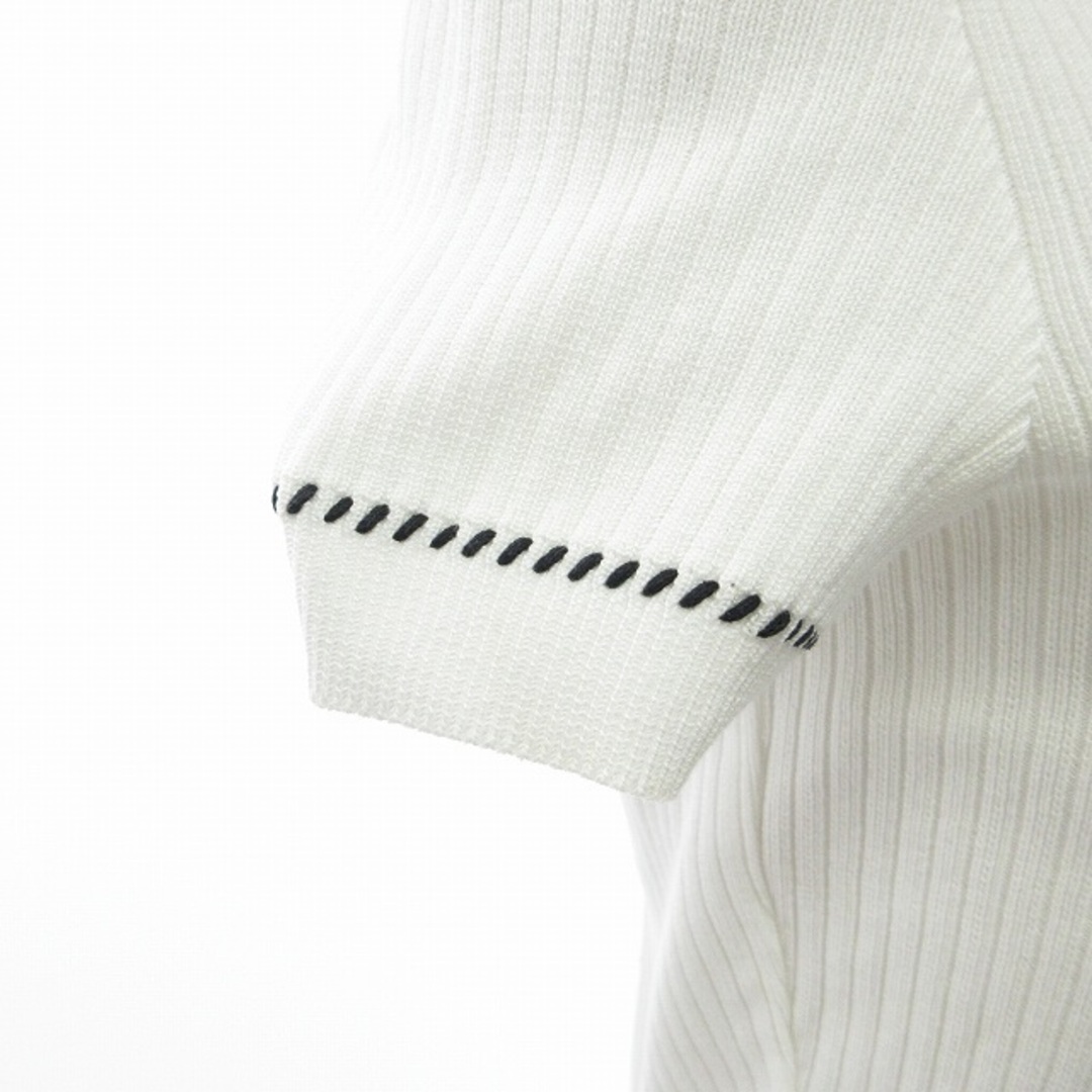 CHANEL(シャネル)のシャネル 90s ヴィンテージ チビTシャツ ココマーク刺繍 38 約S～M レディースのトップス(カットソー(半袖/袖なし))の商品写真