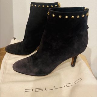 PELLICO - PELLICO    スタッズバックジップショートブーツ