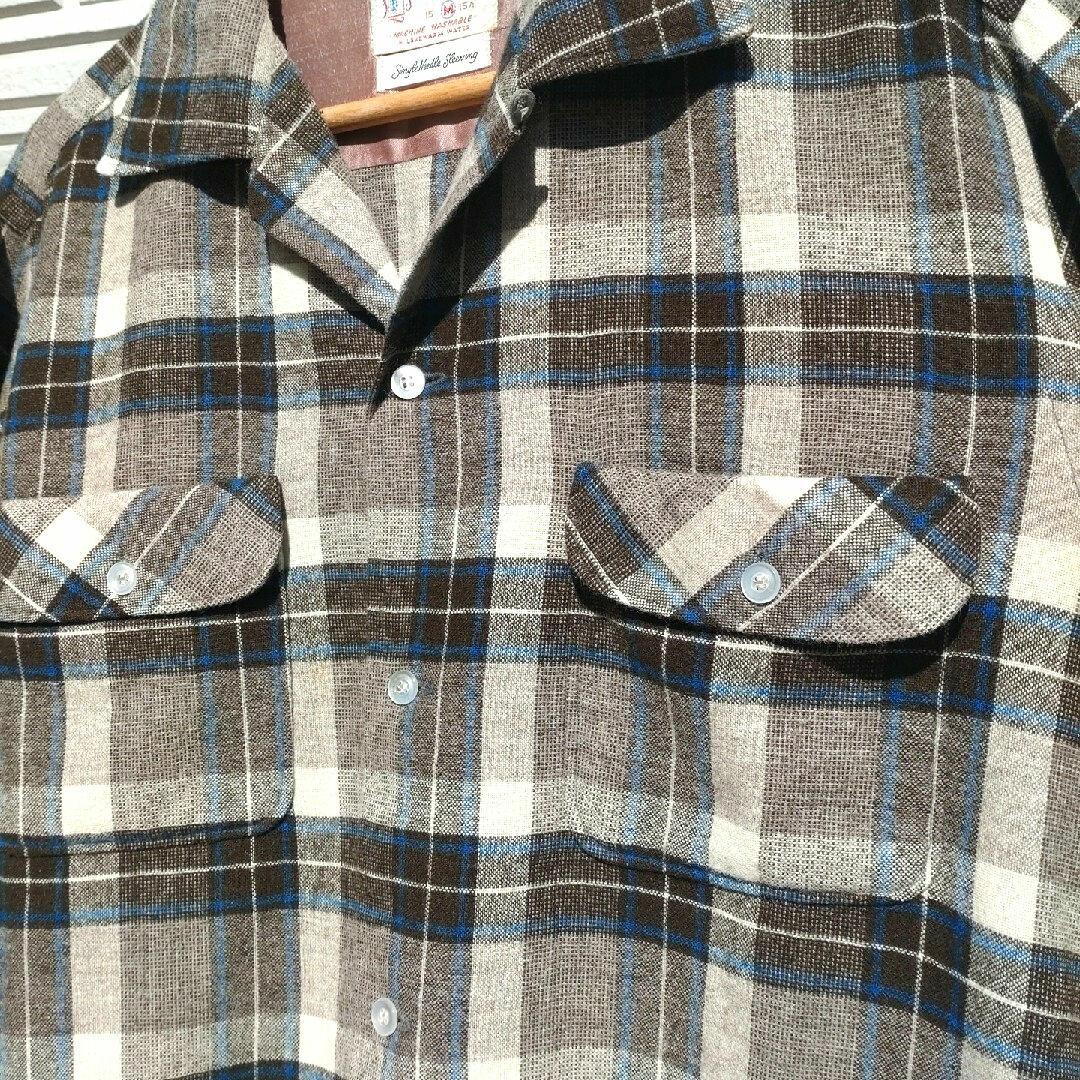 TOWNCRAFT - 【50'SVintage・TOWN CRAFT】WOOL CHECK SHIRTの通販 by