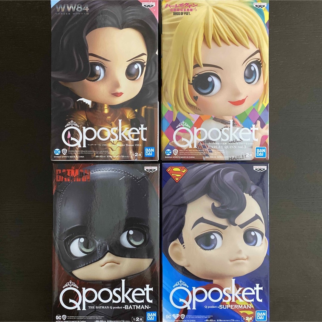 BANDAI - DC Qposket フィギュア セットの通販 by ぱち・まーろ BANDAI - DC Qposket フィギュア セットの通販 by ぱち・まーろ