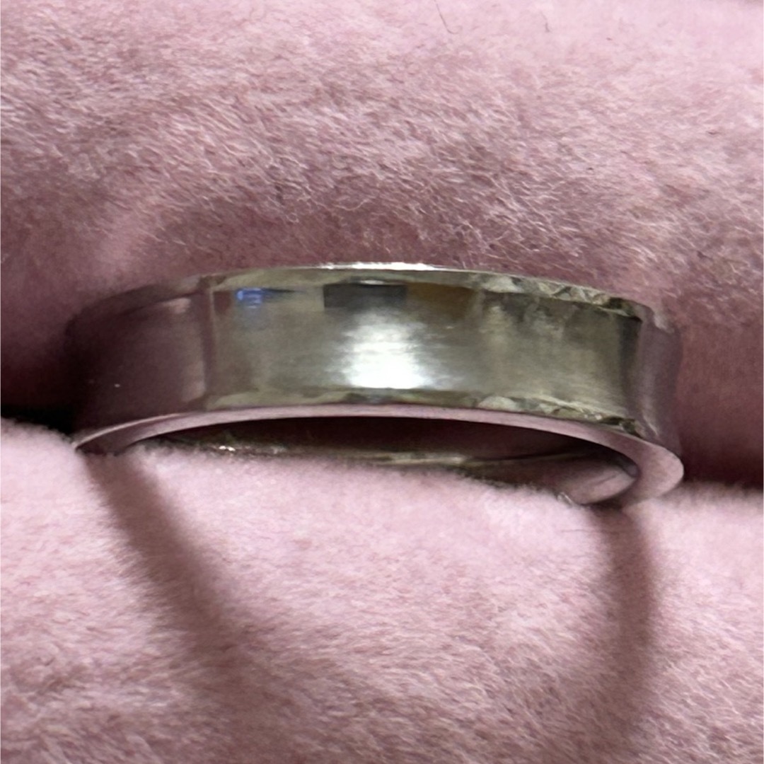 ⑱ステンレス逆甲丸リング レディースのアクセサリー(リング(指輪))の商品写真