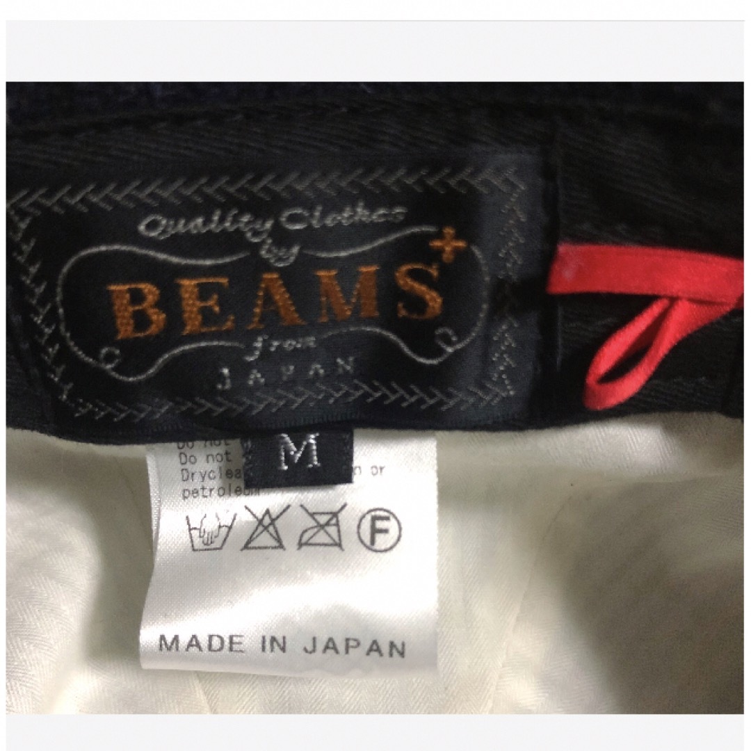 BEAMS(ビームス)のBEAMS×ハリスツイードネイビーキャス メンズの帽子(キャスケット)の商品写真
