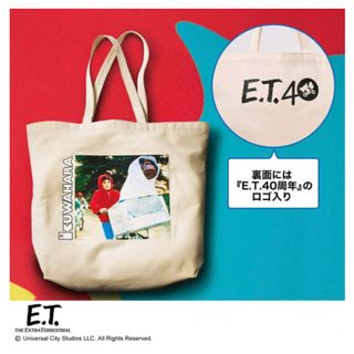 タカラジマシャ(宝島社)の『E.T.』40周年記念 KUWAHARAコラボ ビッグトート(トートバッグ)