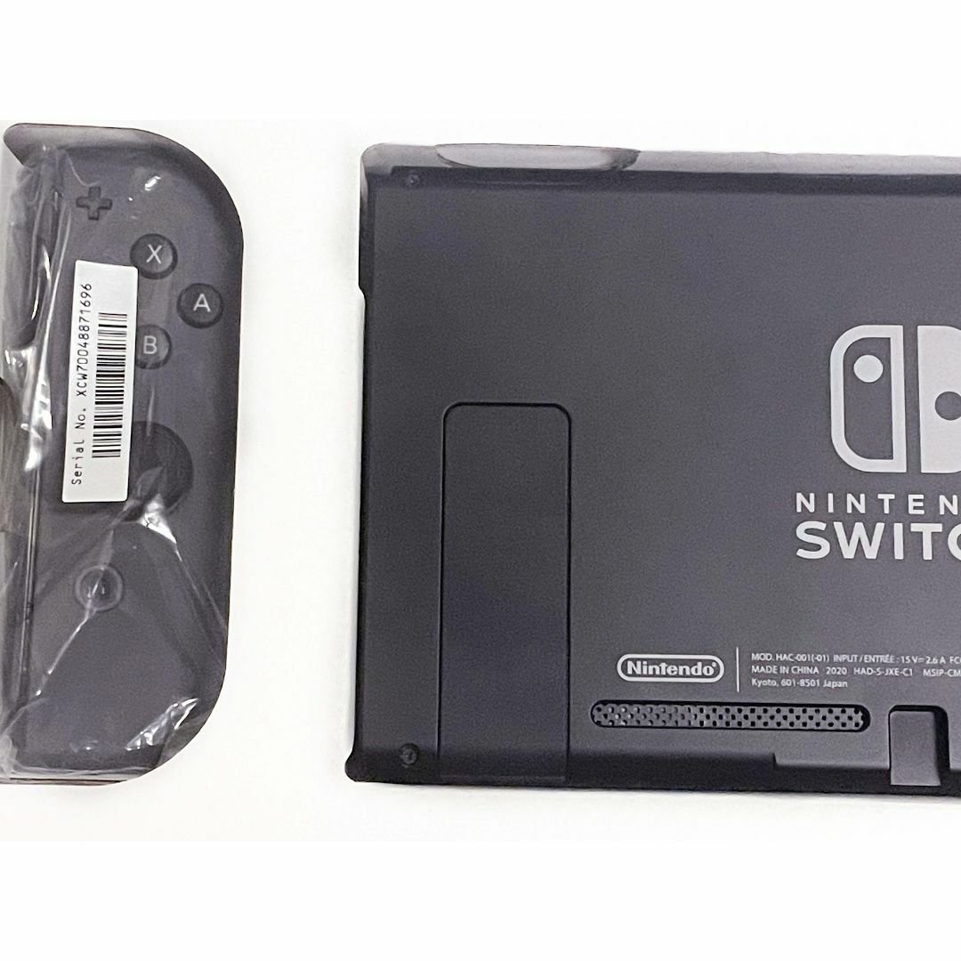 超美品 新型 NINTENDO 任天堂 スイッチ Switch グレー 動作〇の通販 by ...